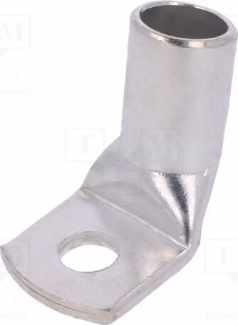 1 x Morsetto a anello: Morsetto a anello tubolare M8, sezione 50÷70 mm², connessione a crimpare, rame, BM 019379, isolato