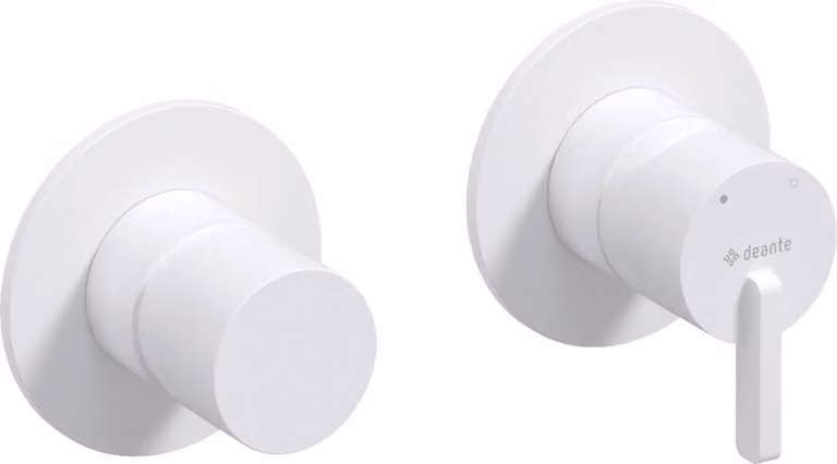 Shower mixer with shower switch - horizontal