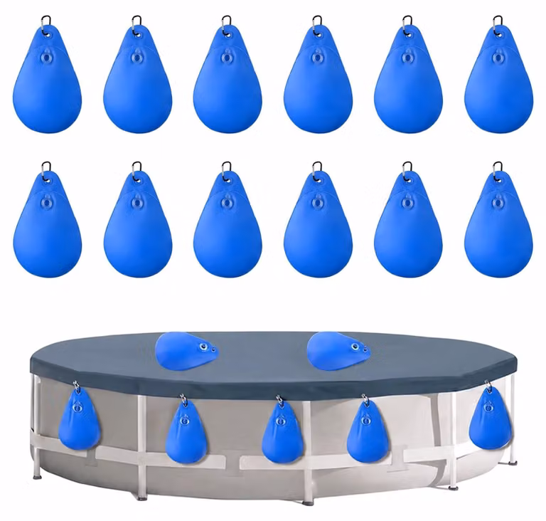 Borsa d'acqua per copertura piscina, set da 12