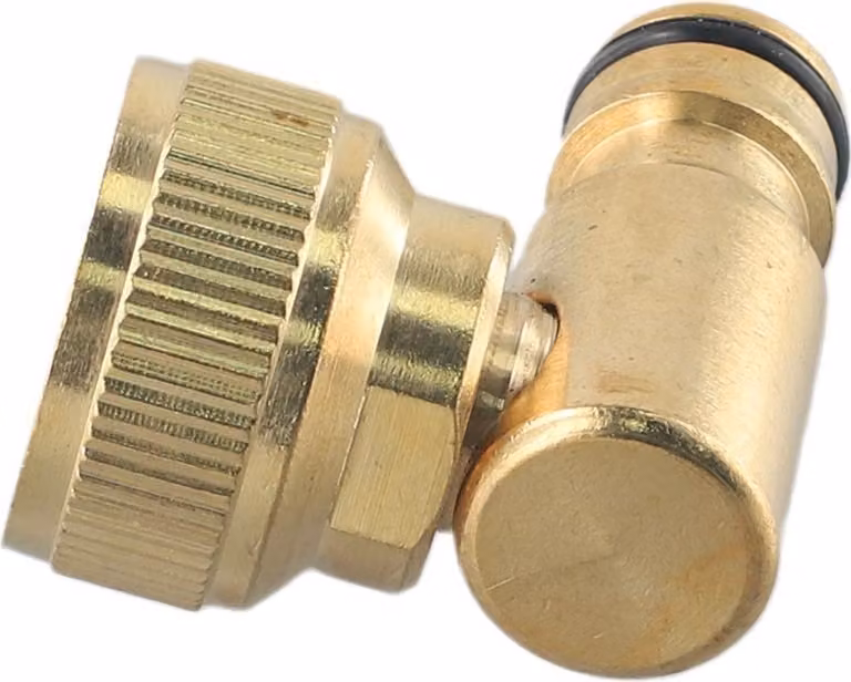 INF Adattatore per rubinetto girevole a 90 gradi - Ottone standard europeo