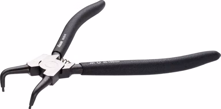 Pinza per anelli di sicurezza VIGOR V6510D-40 Lunghezza: 230 mm