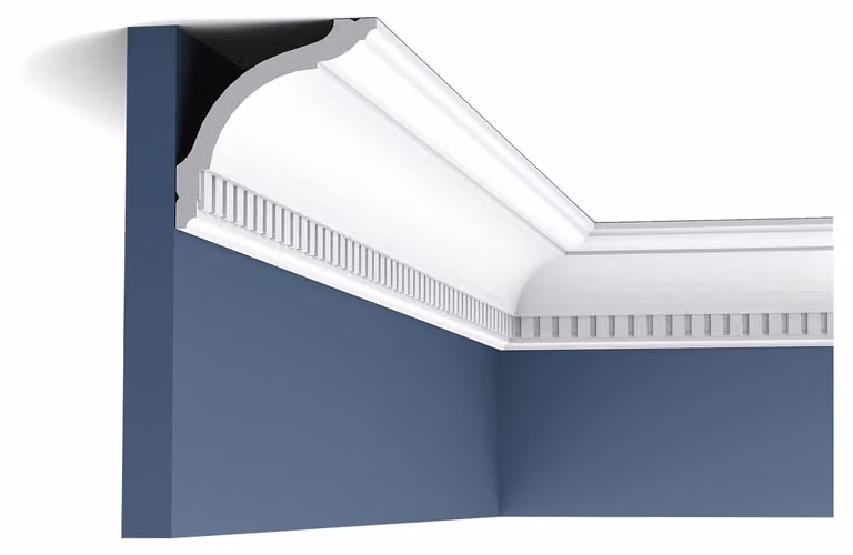 Orac Decor Cx129 Axxent Profilo modanatura Modanatura decorativa Modanatura d'angolo Modanatura a parete Modanatura a soffitto | 2 metri