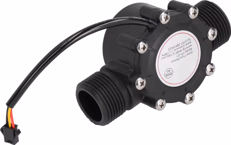 Sensore di flusso acqua contatore Hall Meter G1in filettatura maschio piscina DC524V YFG1