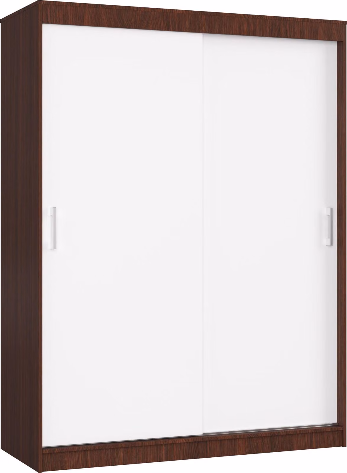 Akord Armadio Scorrevole Mono Wenge/Bianco 150X60X200 Cm