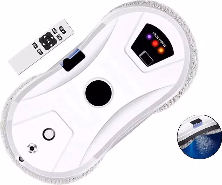 Aspirapolvere robotizzato, funzione automatica di nebulizzazione dell'acqua, potente forza aspirante, 5600pa