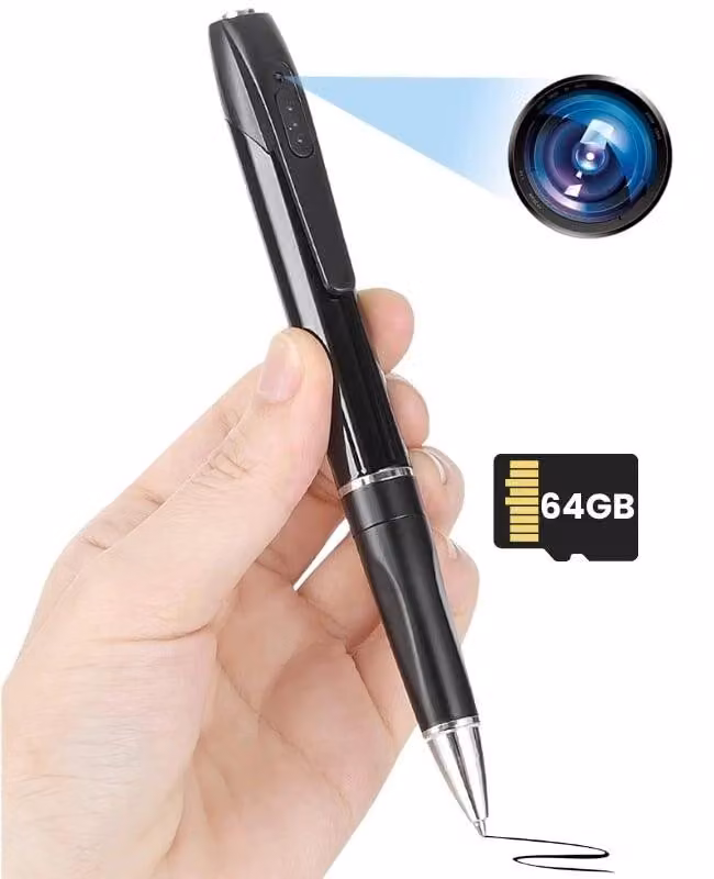 Mini Telecamera iUni W8, Full HD, Scheda MicroSD 64GB