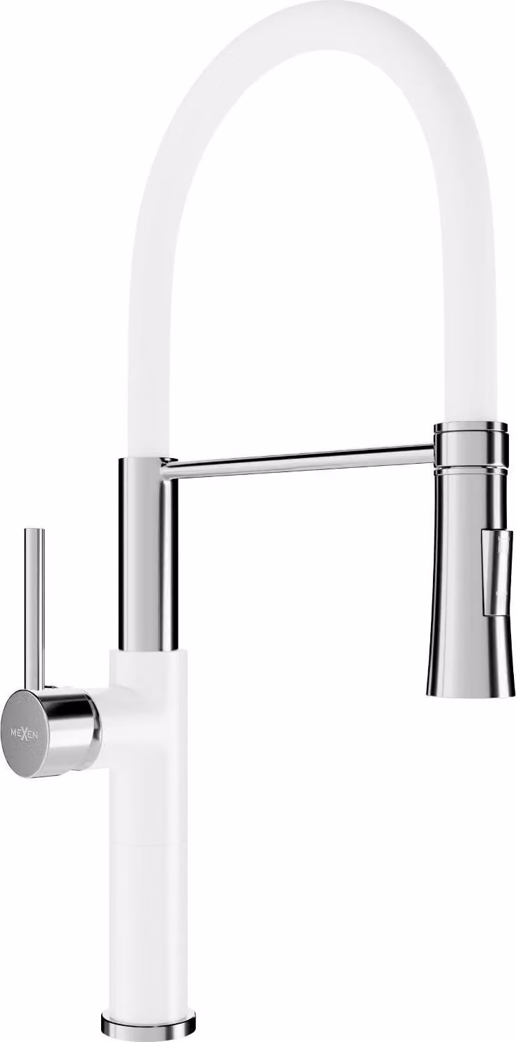 Mexen Dina rubinetto cucina, bianco - 672701-20