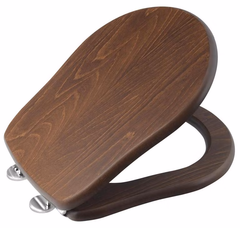 Sapho Kerasan Retro - sedile per wc, noce 109040