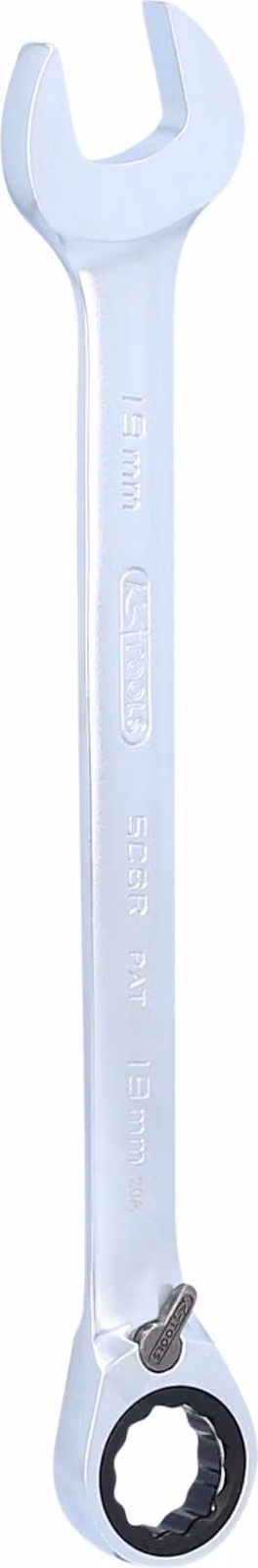KS TOOLS GEARplus RINGSTOP Chiave combinata a cricchetto 19 mm - 503.4919