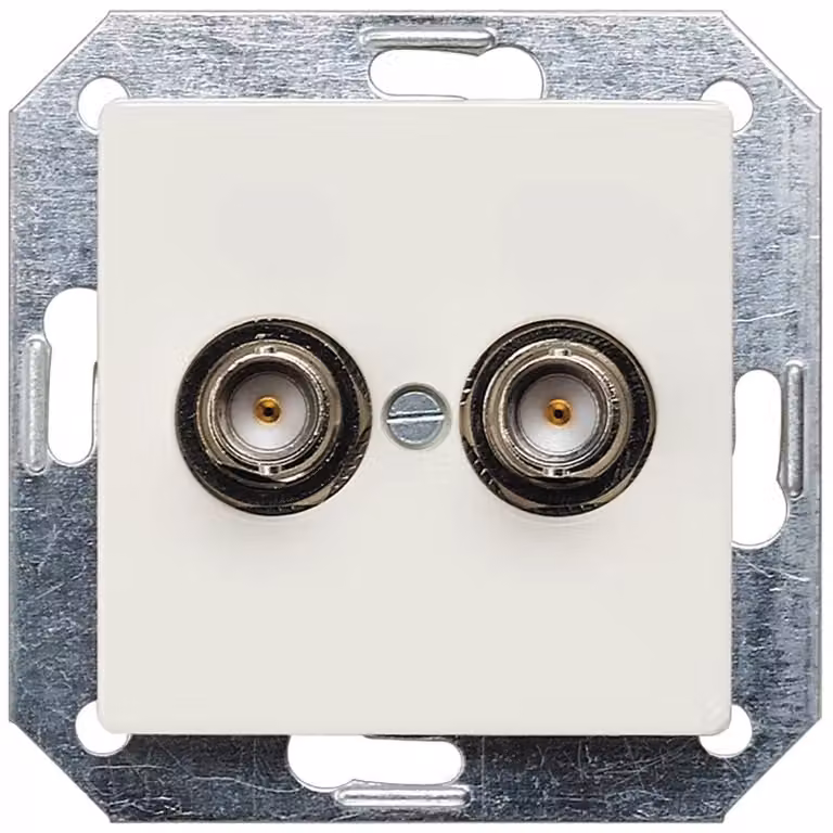 Siemens 5TG2068, Bianco, Plastica, Finitura lucida, Grado di protezione IP20, 55 mm, 55 mm