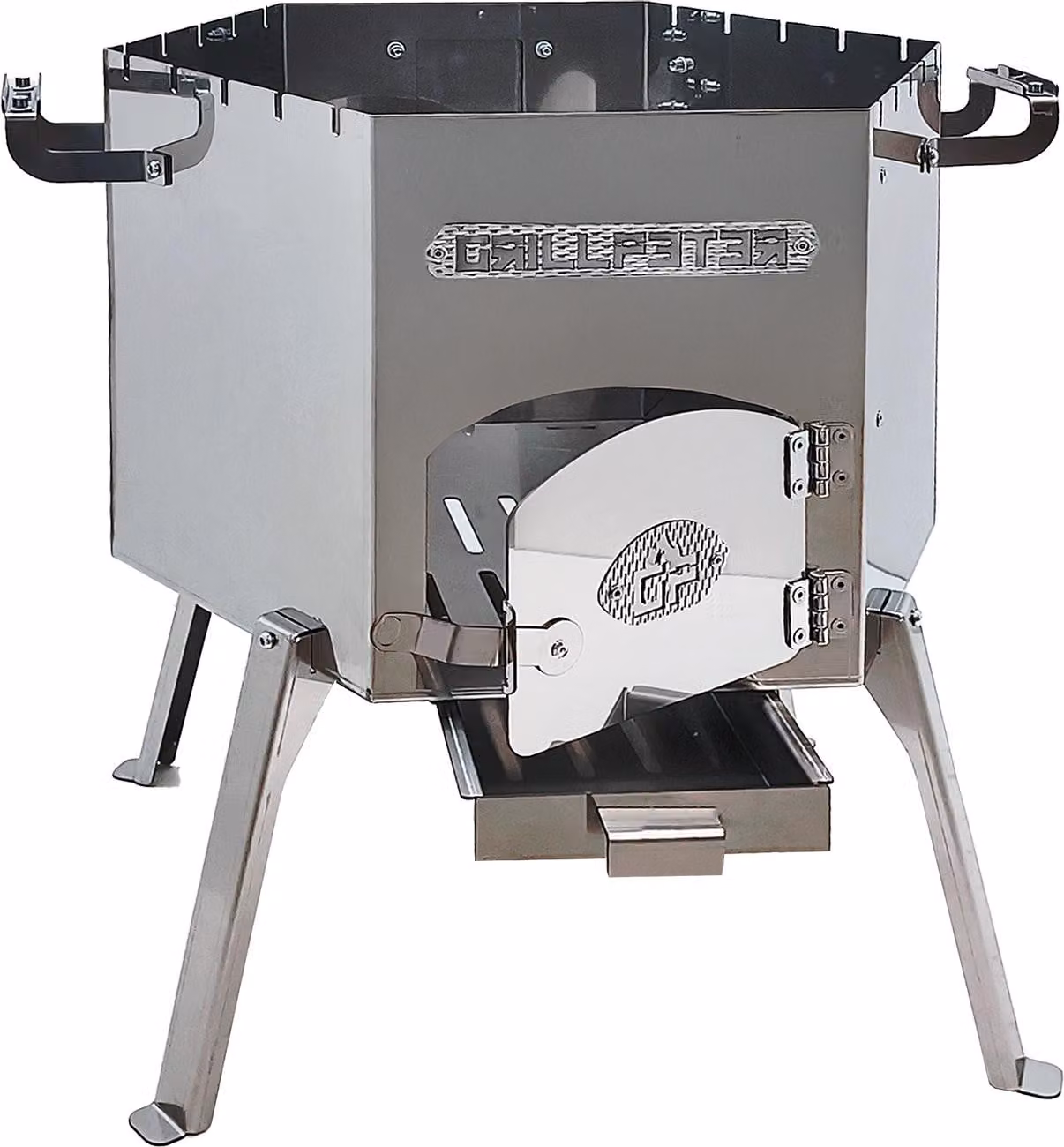 Forno a legna Uchak Dauren Deluxe per Kazan Hexagon Uchag 45 cm