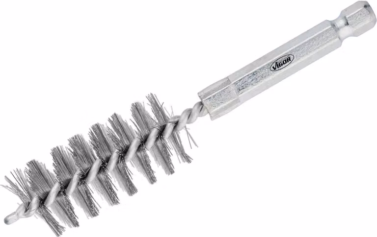 Set di spazzole in acciaio VIGOR Ø 19 mm V4646S-19