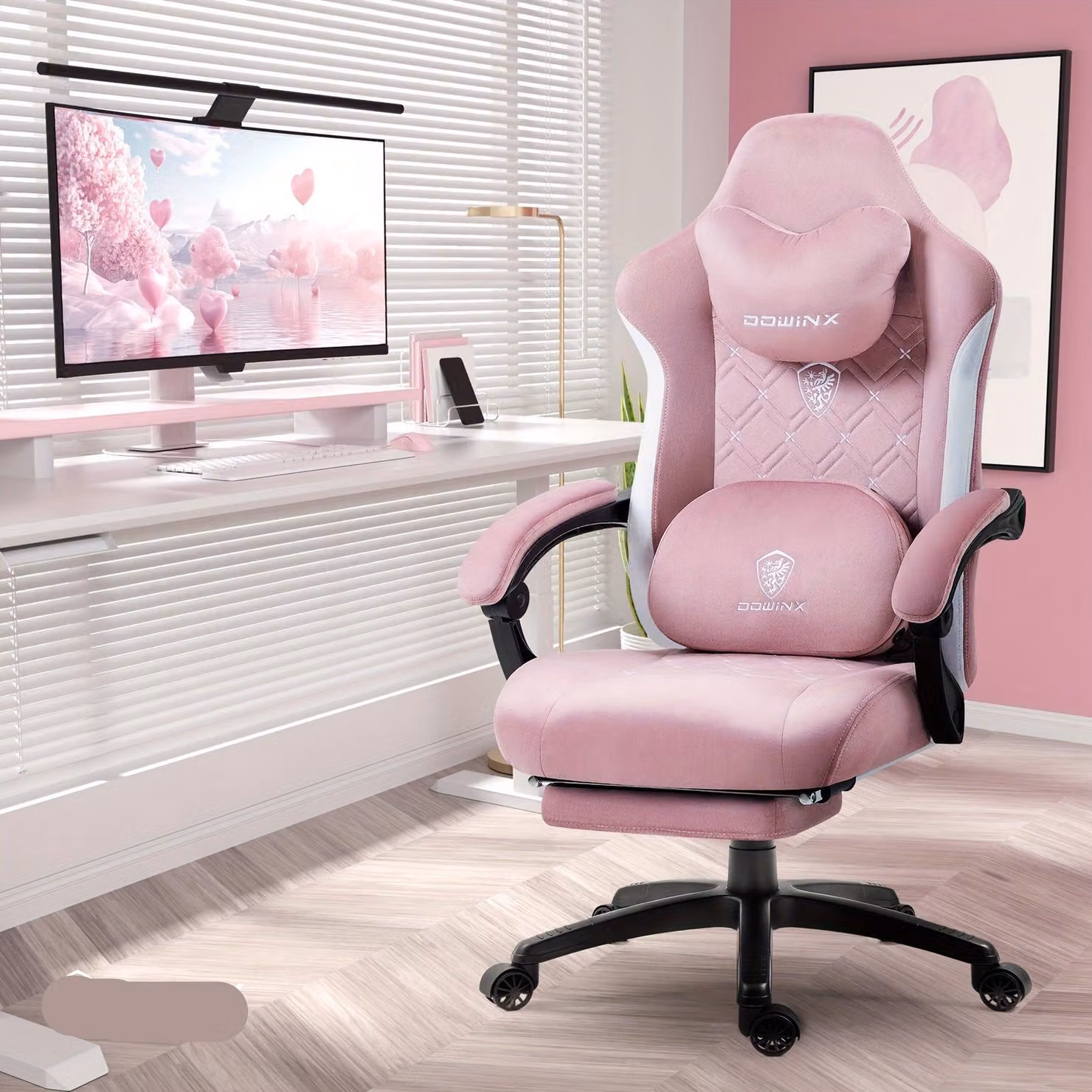 Sedia da gaming - Sedia per videogiochi - Sedia da ufficio - Sedia per computer - Supporto lombare ergonomico