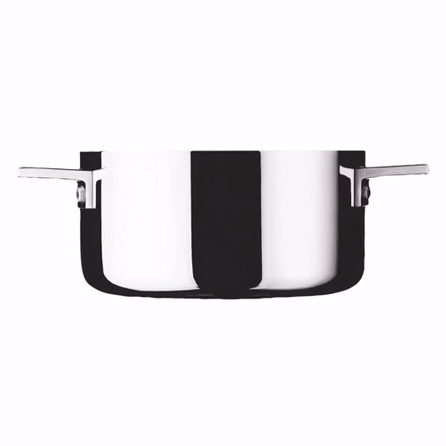 Casseruola in trimetallo per induzione con coperchio linea Attiva, 18cm