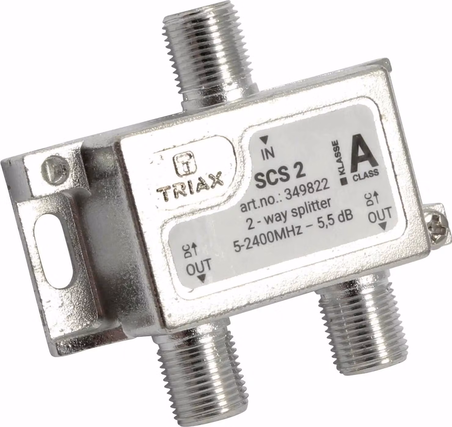 Distributore TRIAX SAT, doppio, 5,5 dB, 1 pz.