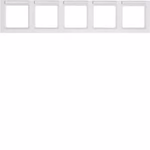 Berker 10256099, Bianco, Termoplastica, Senza viti, Berker, Q.3, IP20