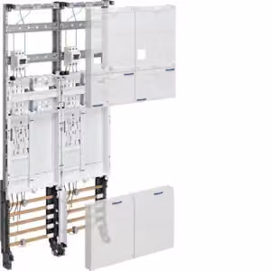 Pannello completo HAGER universZ ZK3EH62 1050mm 2ZP 2feld BKE-I interruttore generale