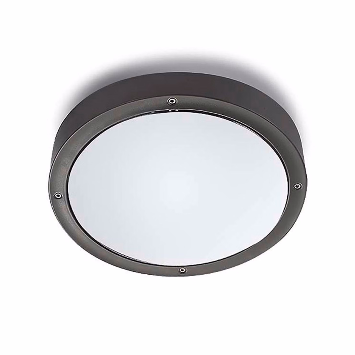 Plafoniera LED Basic alluminio IP65 LEDS-C4 15-9835-34-M1 Grigio urbano