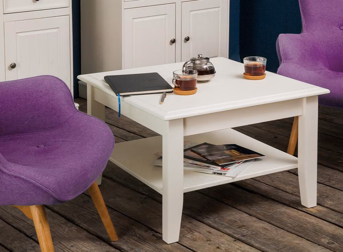 Holz Couchtisch Kaffeetisch Beistelltisch Design Tisch Wohnzimmertisch Tische