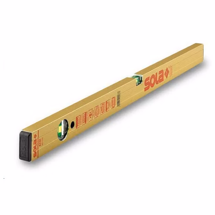 Sola 01821401 AZM 120 - Livella a bolla d'aria in alluminio magnetica con magneti al neodimio