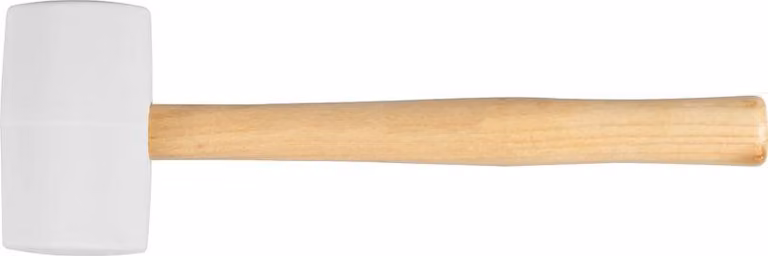 Martello Strend Pro HM221, 680 g, in gomma, testa bianca, manico in legno, lunghezza del manico 335 mm