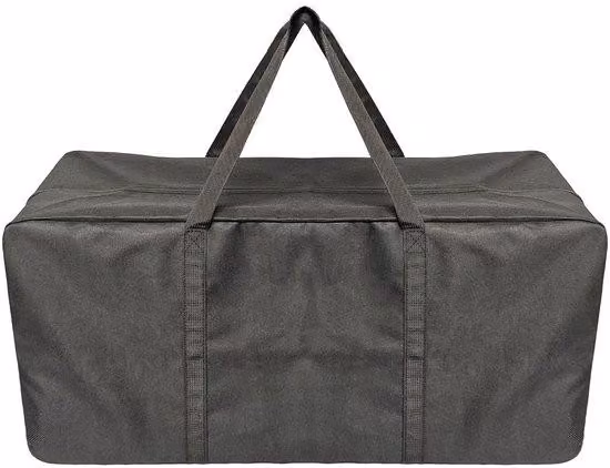 Borsa portaoggetti resistente da 50 litri, nera, 70x24x31 cm