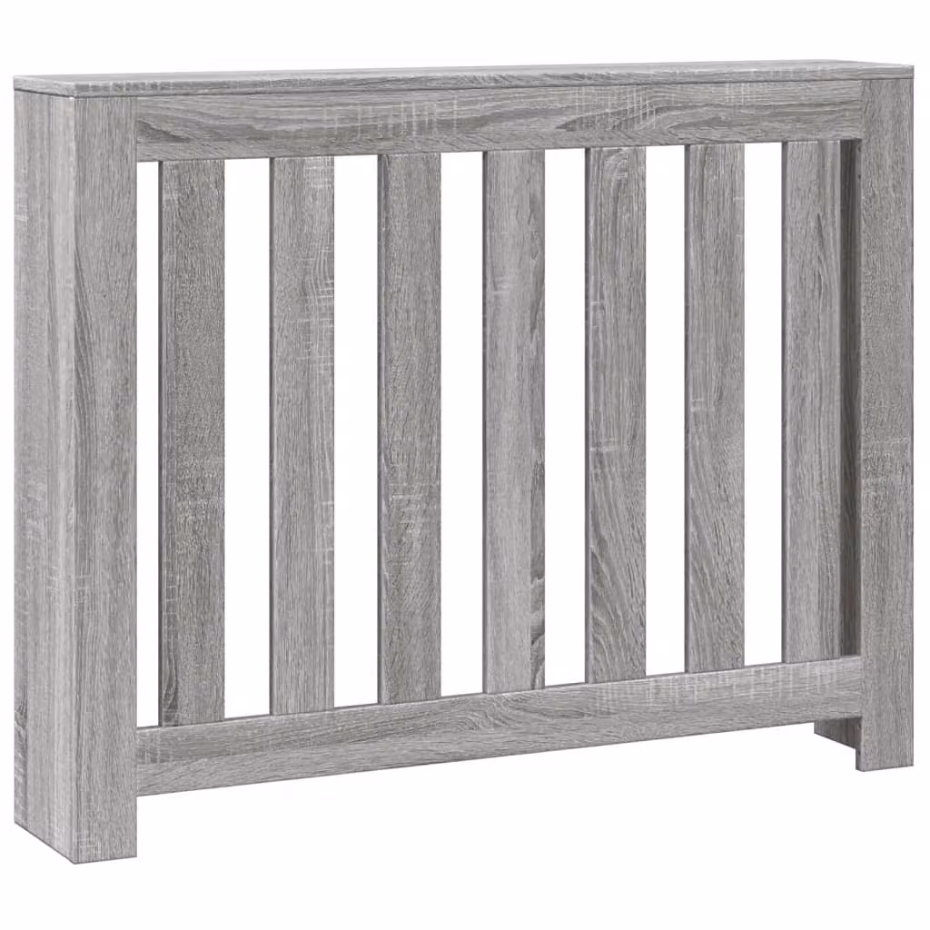 Copertura Termosifone Grigio Sonoma 104x20x82 Legno Multistrato