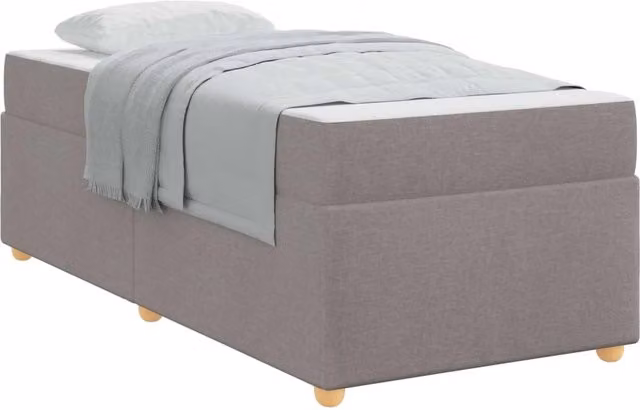 Letto singolo | Letto per adulti | Struttura del letto con materasso Talpa 100 x 200 cm Tessuto