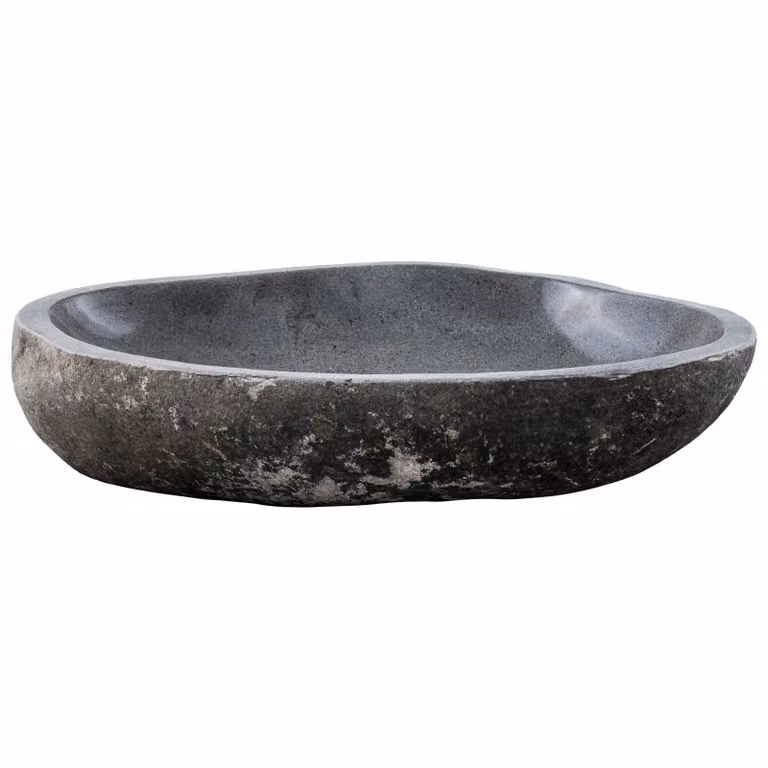 Lavabo in pietra naturale, dimensioni 70 x 40 x 15 cm