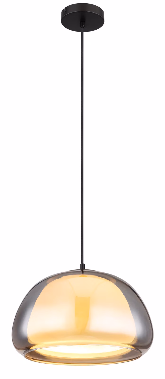 Lampada a sospensione soggiorno vetro fumé cucina lampada a sospensione tavolo da pranzo cucina 15743H1