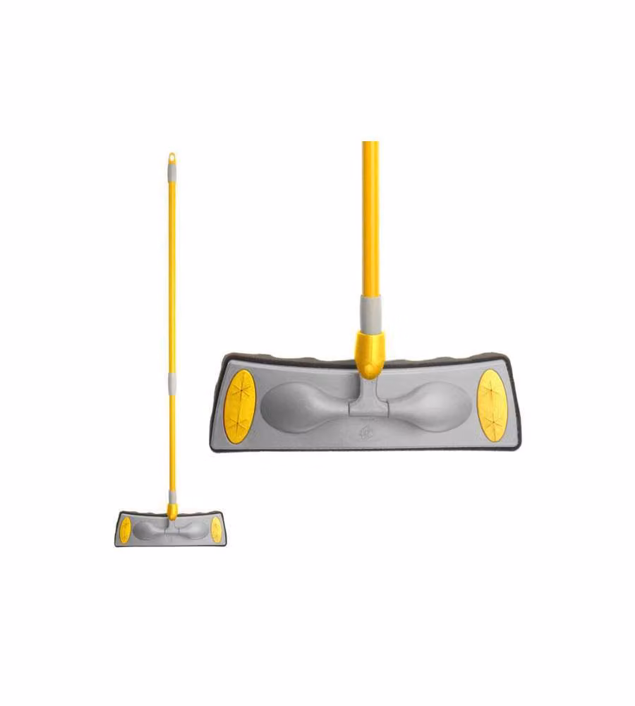 Apex Spazzolone Telescopico Twister 132cm - Attacco Snodato e 10 Panni