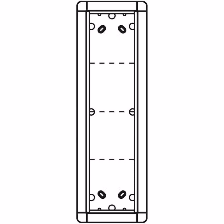 Cornice a vista Ritto con 4 moduli, colore speciale RAL 1883499