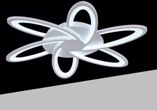 Plafoniera LED Trade Shop Traesio C15-3c Design Moderno Bianco 59W 4720lm con Luce Selezionabile 300° – 1