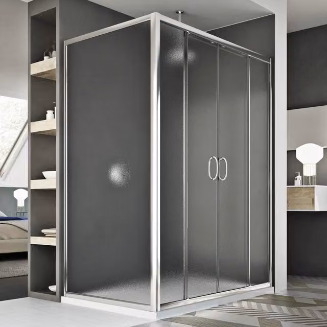 Box Doccia 75x120 CM H185 stampato C mod. Replay Duo 2 Ante