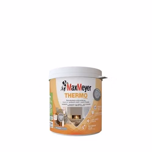 MaxMeyer Pittura Thermo Termica Termoisolante 0,75L Bianco Opaco Aerogel per Interni