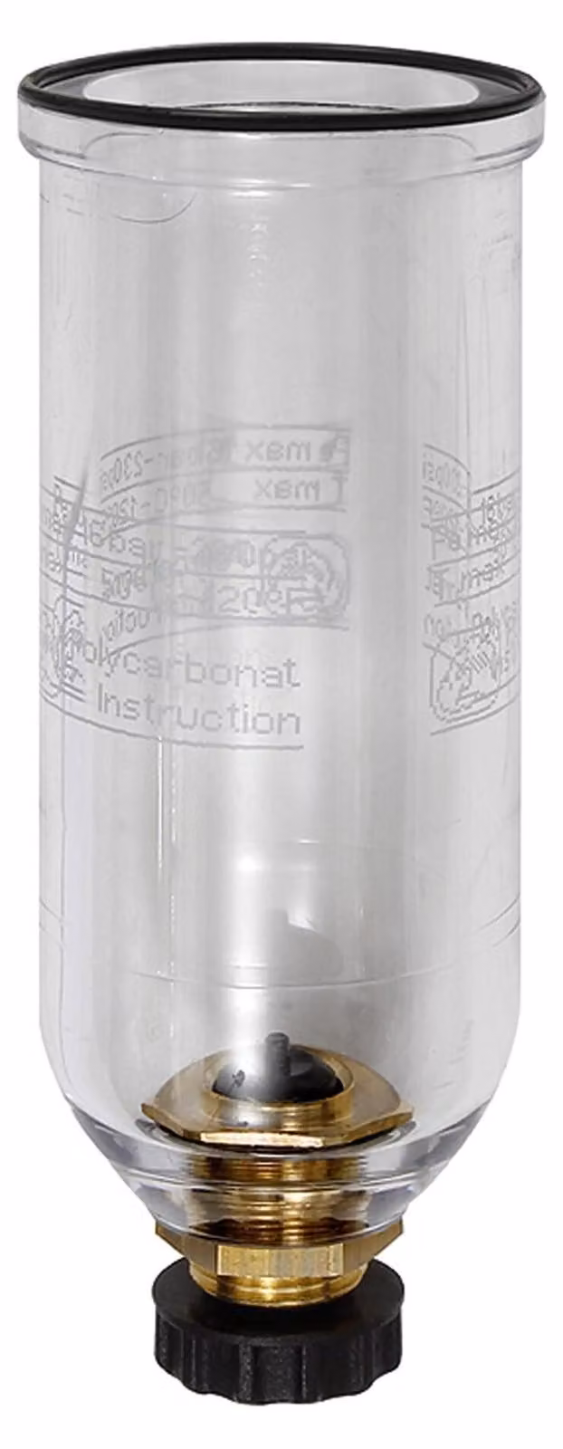 Contenitore Riegler in policarbonato, per filtro regolatore/filtro "Standard", BG 1
