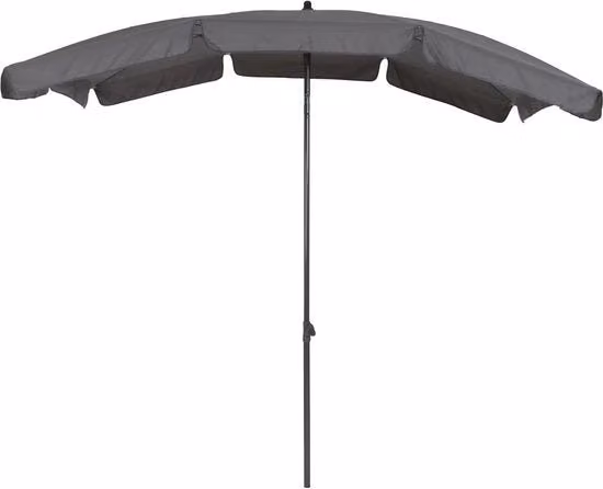 Parasole pieghevole rettangolare antracite grigio con protezione UV per balcone, terrazzo e giardino
