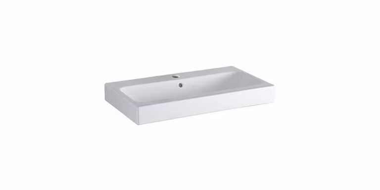Geberit iCon lavabo 75x48,5cm blanc, 124075600, 124075600