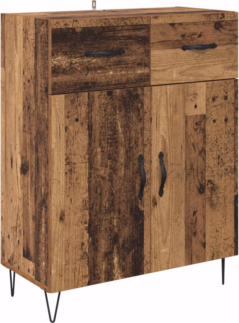 Credenza Legno vecchio 69,5 x 34 x 90 cm Legno multistrato