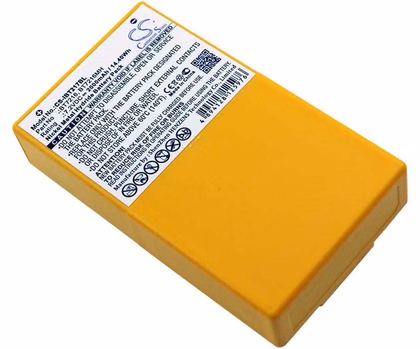 TECHTEK Batteria compatibile con [Itowa] Boggy, Combi Caja Spohn sostituisce 26.105, per BT7216, per BT7216MH