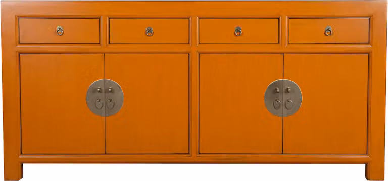 Fine Asianliving Cassettiera cinese Credenza cinese Armadietti cinesi Mobile cinese Mobile orientale asiatico 180x85x40