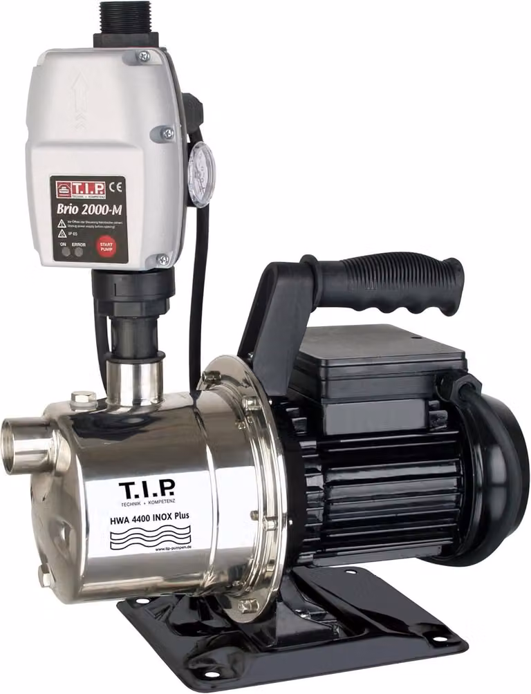 Pompa idraulica - Pompa a pressione - Pompa per acqua - Pompa per giardino - Pompa sommergibile - Motore da 900 Watt