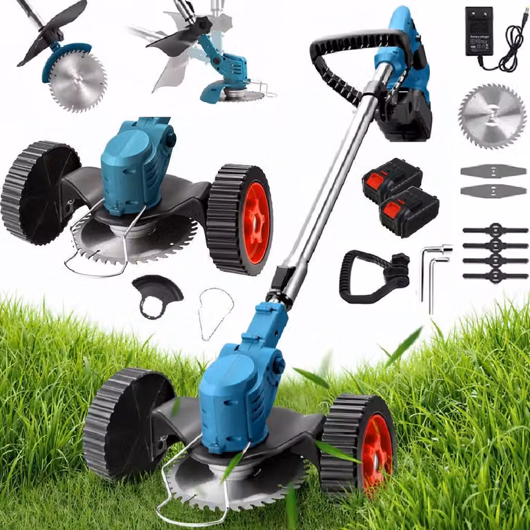 Trimmer A Batteria Falce Da Giardino Trimmer Elettrico Per Erba