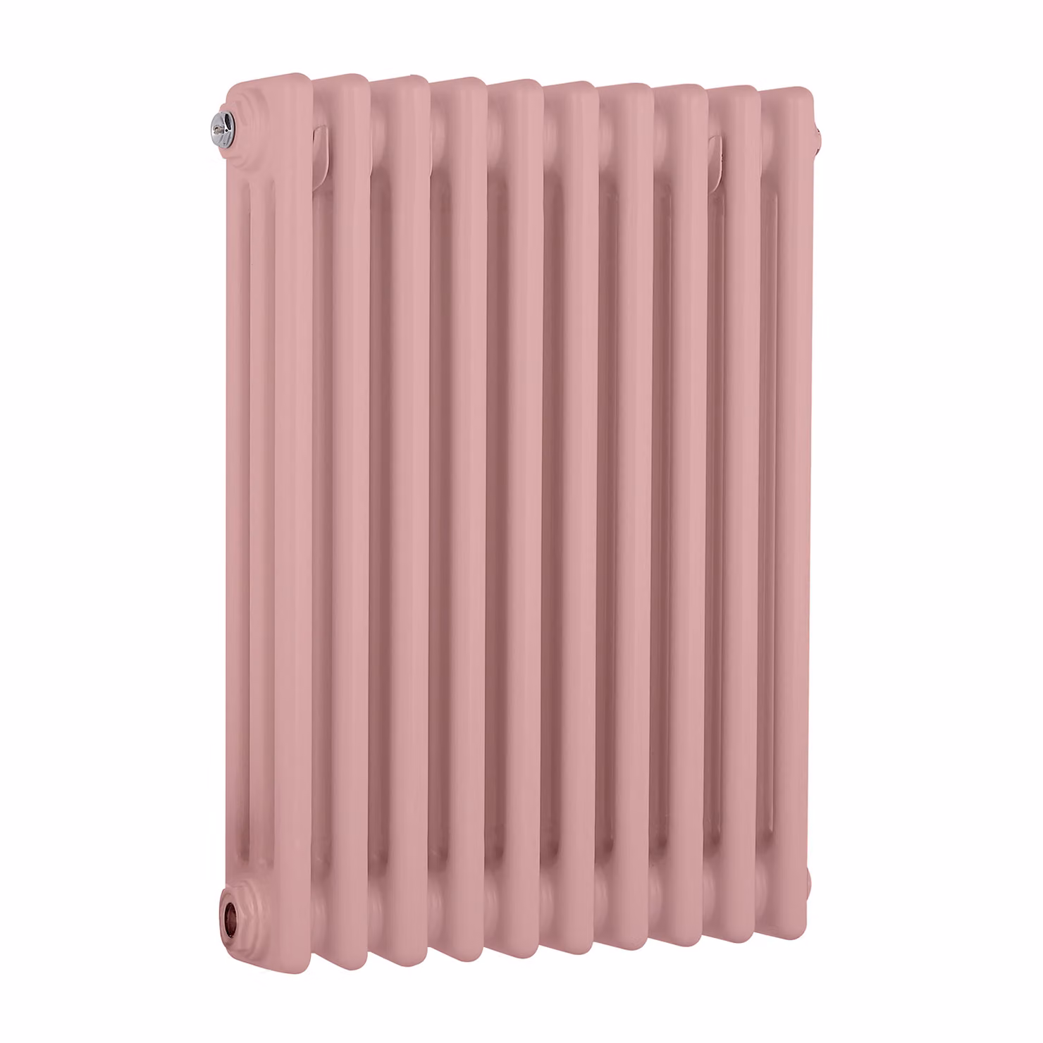Radiatore Orizzontale a Colonne (3 Colonne) 600mm x 425mm - Rosa (Camellia Rosa) - Regent