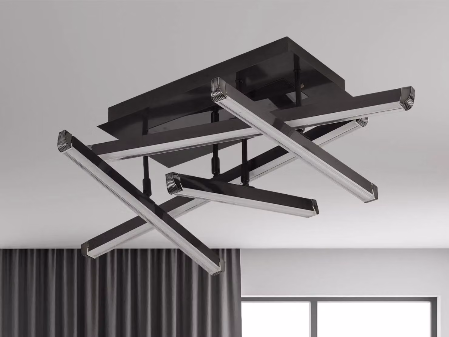 Lampada a soffitto a LED con telecomando, 60W - J3370/BCH