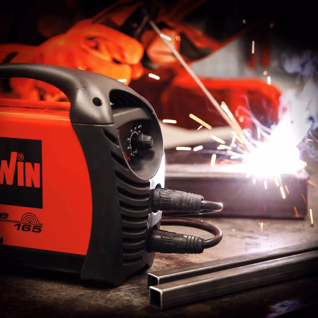 Saldatrice ad Inverter MMA Telwin Force 165 4 1 kW 150 Amp Rossa con Valigetta e Accessori – 2