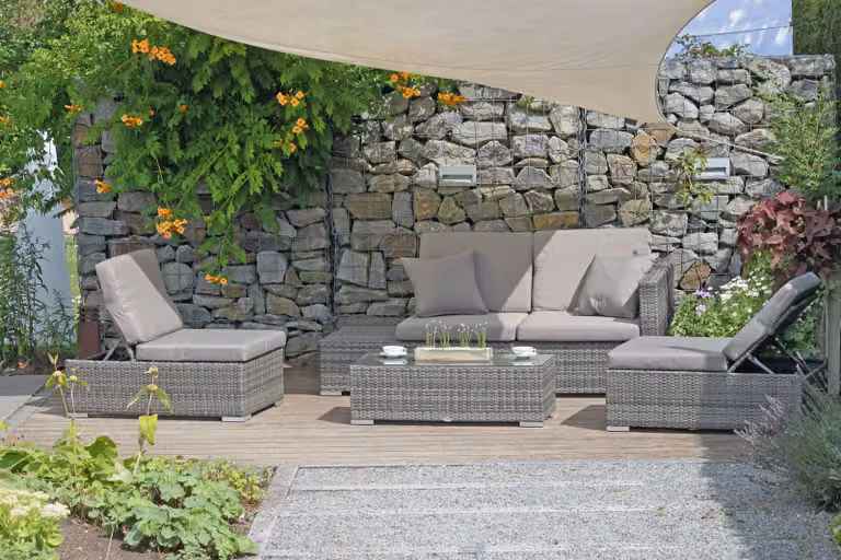 Harms 970175 Sitzgruppe Alcudia grau