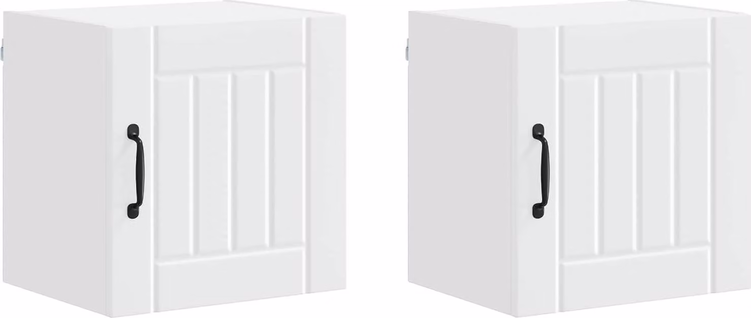 Armadietto a muro LUCCA 2 pcs Bianco 40 x 31 x 40 cm