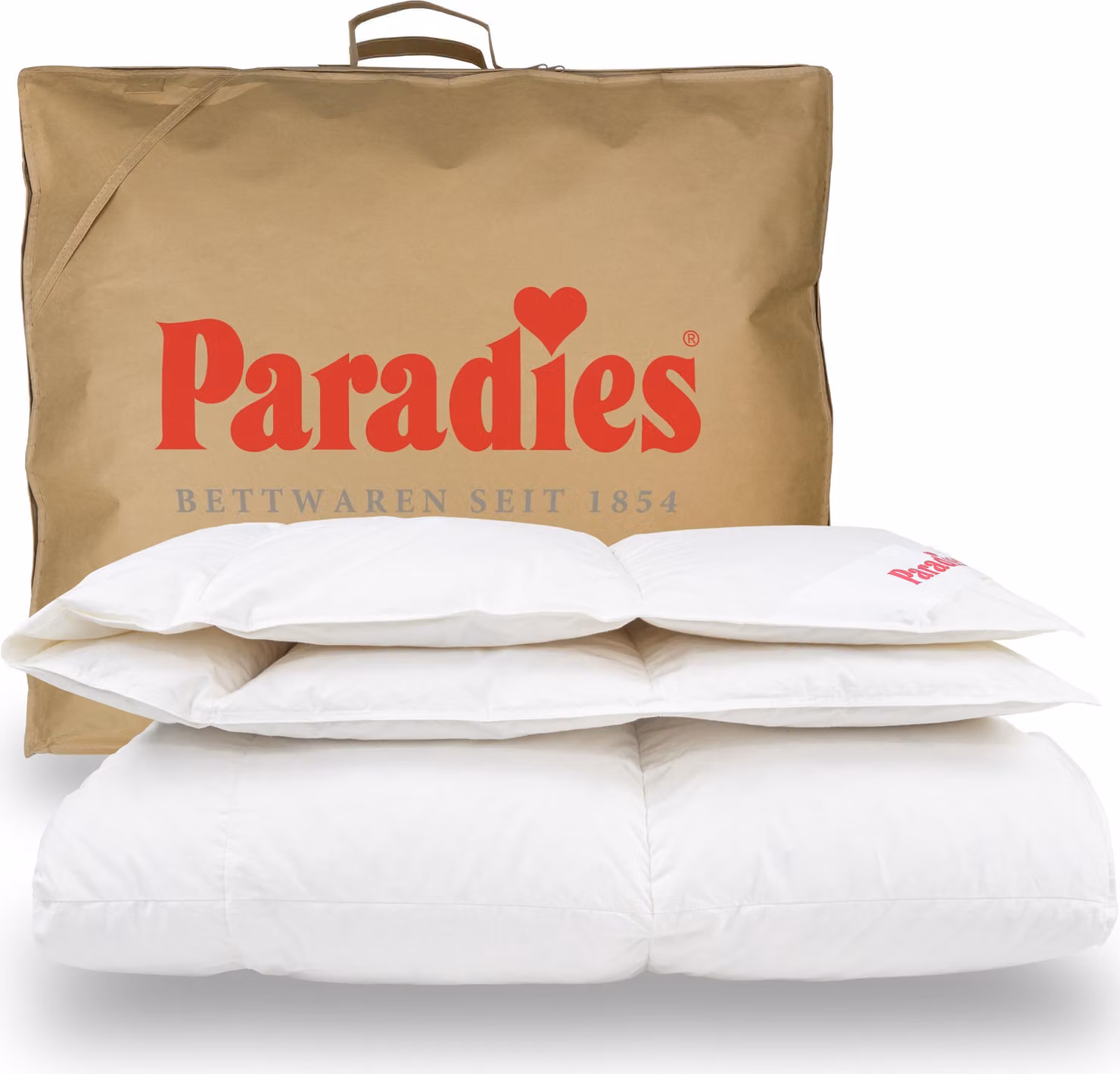 Paradies: Coperta in piuma, 155x220 cm. Coperta "Elma 90" per tutte le stagioni