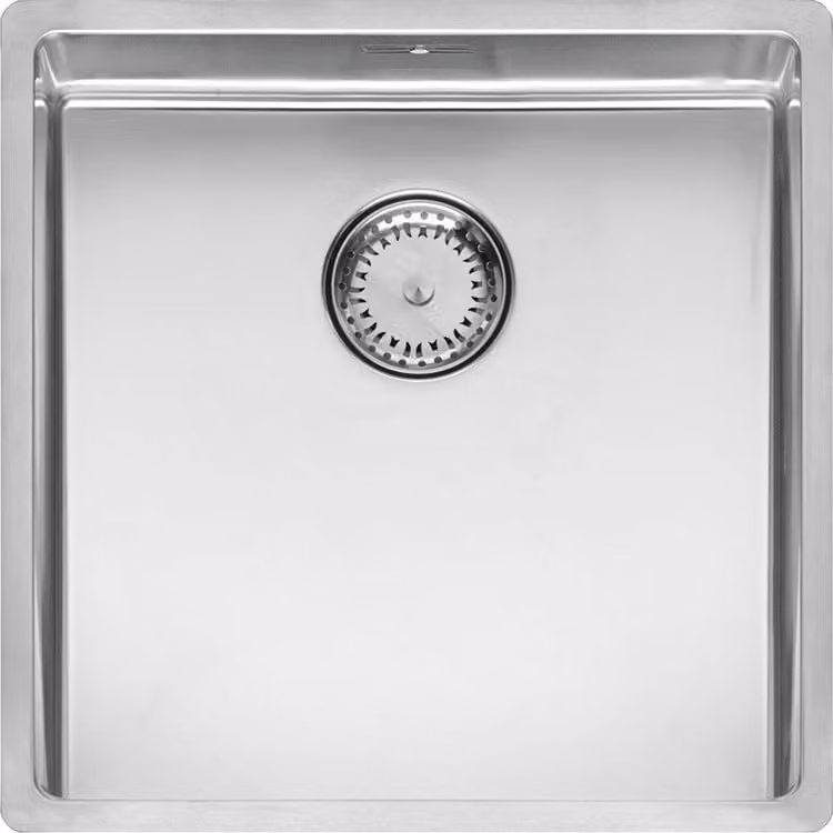 REGINOX Elite NEW YORK 40X40 L lavello in acciaio inox da mobile larghezza 45 cm / incasso / installazione superficiale / sottopiano